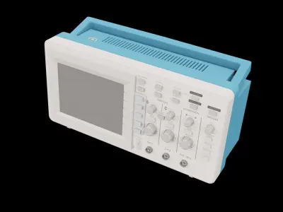 Digital Oscilloscope 3D model