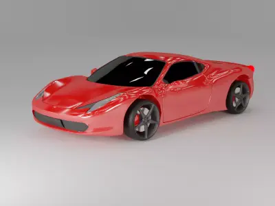Ferrari 458 Italia 3D model