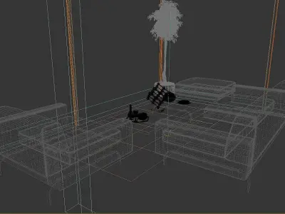 Simple house 3D model buy