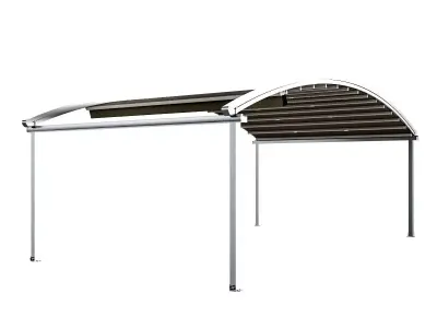 Motorized Pergola 4 vanadium 3D model