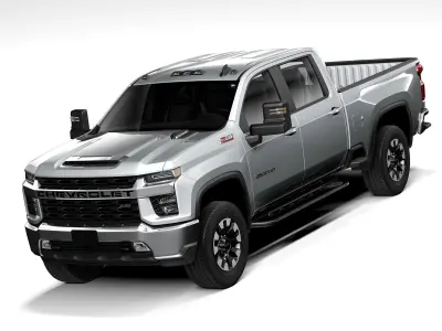 Chevrolet Silverado 2500HD Z71 2020 3D model