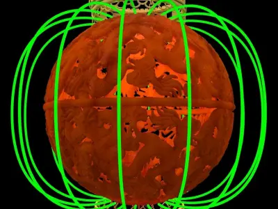 Chinese lantern 3D model