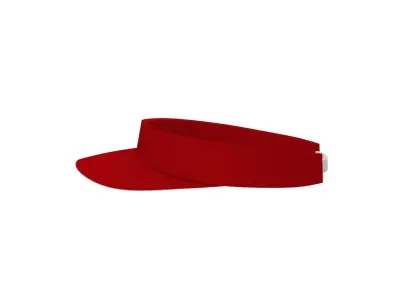 Low-Poly Visor Cap 3D Model Low-poly 3D model