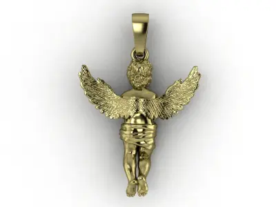 Angel 3D print model