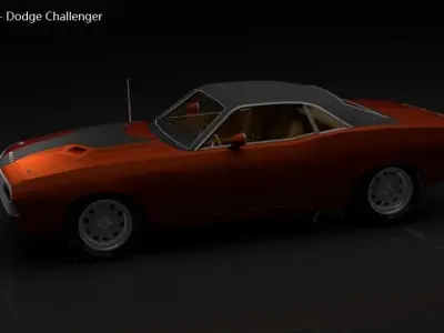 Dodge Challenger  3D model