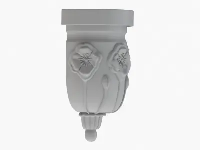 Scroll Corbel 36 3D model