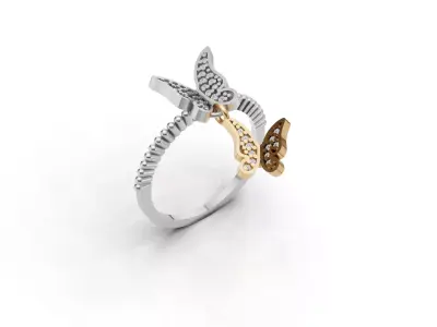 ring woman  3D print model 106