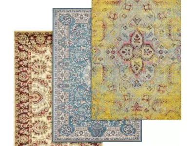 Rug Set 1772 3D model