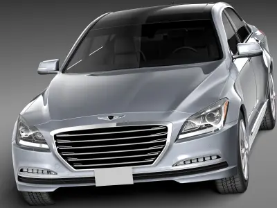 Hyundai Genesis 2015 3D model