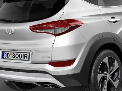 Hyundai Tucson EU-Version 2016 3D model