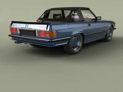 Mercedes-Benz R107 AMG 3D model