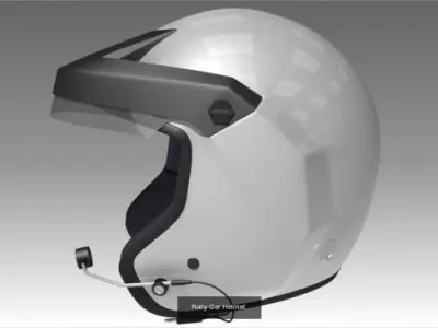 Car Helmet collection 3D Model Pack