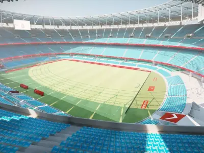 Tangier new stadium Free 3D model
