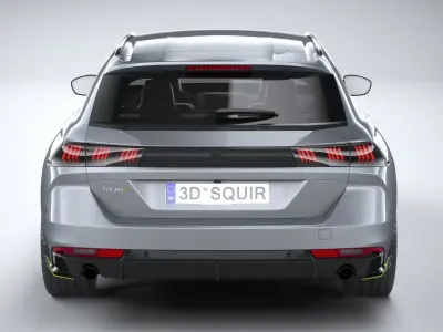 Peugeot 508 SW PSE 2021 3D model