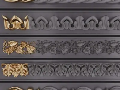 Trim Ornament 126 3D model