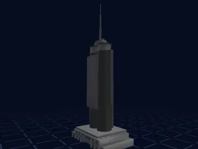 a building 3D model
