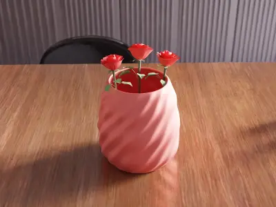 Smooth Vase - 010 3D print model