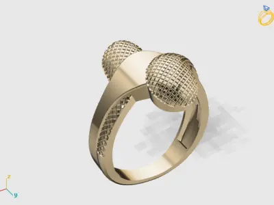 Women Plain Ring STL Models Womens Ring 3dmodels 3D print model 3D print model 8