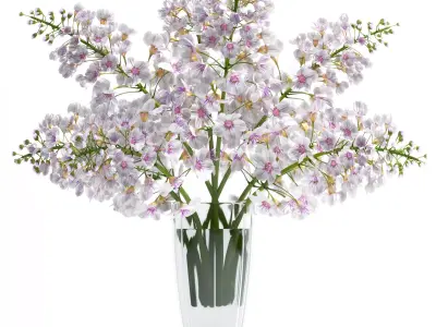 Flower Vase Set 3D model