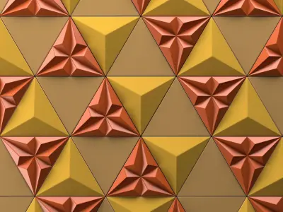 Panel3d Triangle 3D model