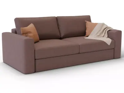 Modern Sofa 3-seater 3D model