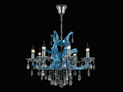 698085 ChampaBlu Osgona Chandelier 3D model