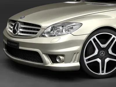 Mercedes CL AMG 2007-2011 3D model