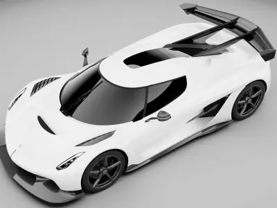 2021 Koenigsegg Jesko 3D model by M-Sameer