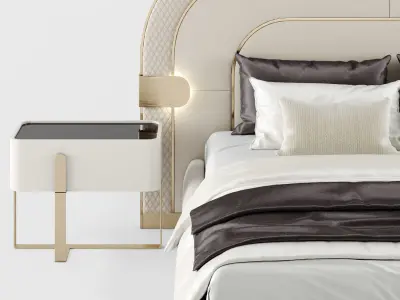 Capital Collection EDEN Bed 3D model