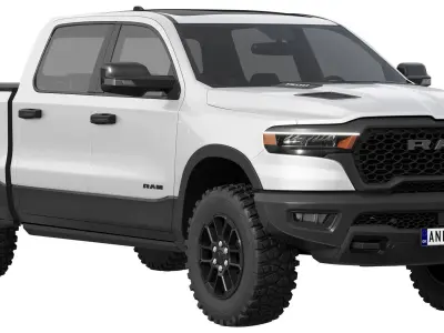 RAM 1500 2025 3D model