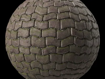 Pavement Materials 36- Paving By Water and Mud Seamless Texture