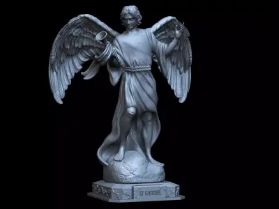 Archangel Angel Gabriel 3D print model