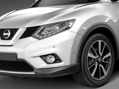 Nissan X-Trail 2014 3D model