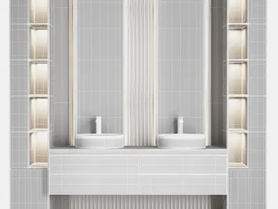 bathroom furniture05 3D model