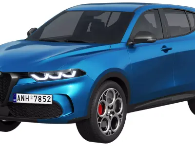 Alfa Romeo Tonale 2023 3D model