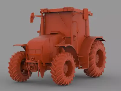 Renault Ares 550 RZ 3D print model