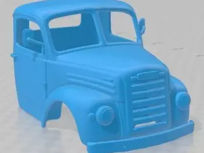 Ebro B 35 1962 Printable Body Cabin Truck 3D print model