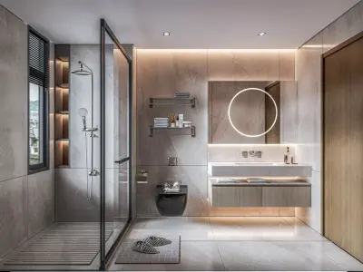 Bathroom  7 3D model