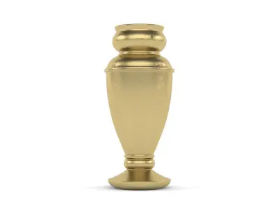 Antique Golden Vase 3D model purchase