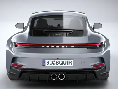 Porsche 911 GT3 Touring 2022 3D model