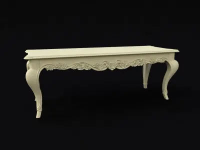 coffee table 3D model 9