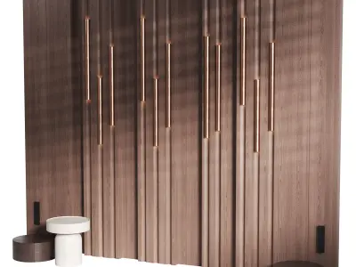 Decorative Wall panel  69 3D model
