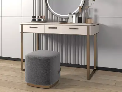 Dressing table 3D model 2