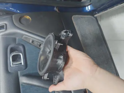 Toyota Crown JZS133 Rear 13 cm Speaker Mount 3D Model 3D print model