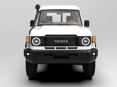 Toyota Land Cruiser J78 2024 3D model