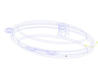 Key Chain 3D print model