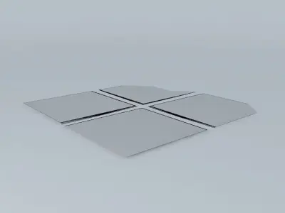 TILES metal plate Free 3D model