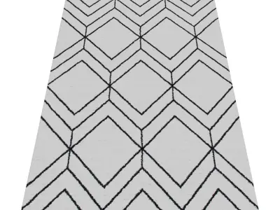 Rug Set 2204 3D model