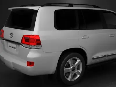 Toyota LandCruiser 3D model