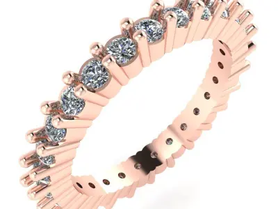 Eternity Bands -52 3D print model